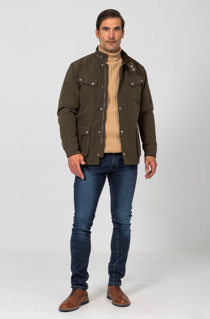 Deportiva Barbour Kaki