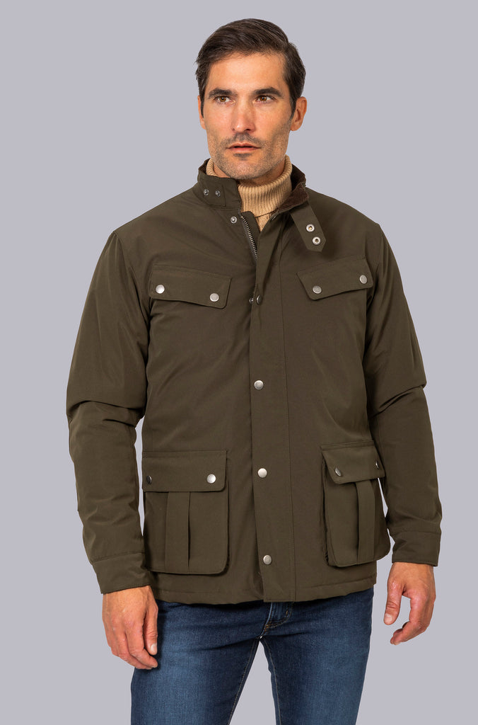 Deportiva Barbour Kaki