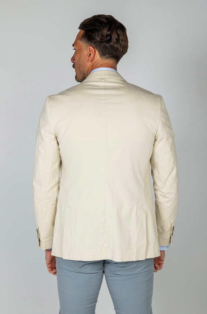 Americana Tokio Algodón Blanco Roto