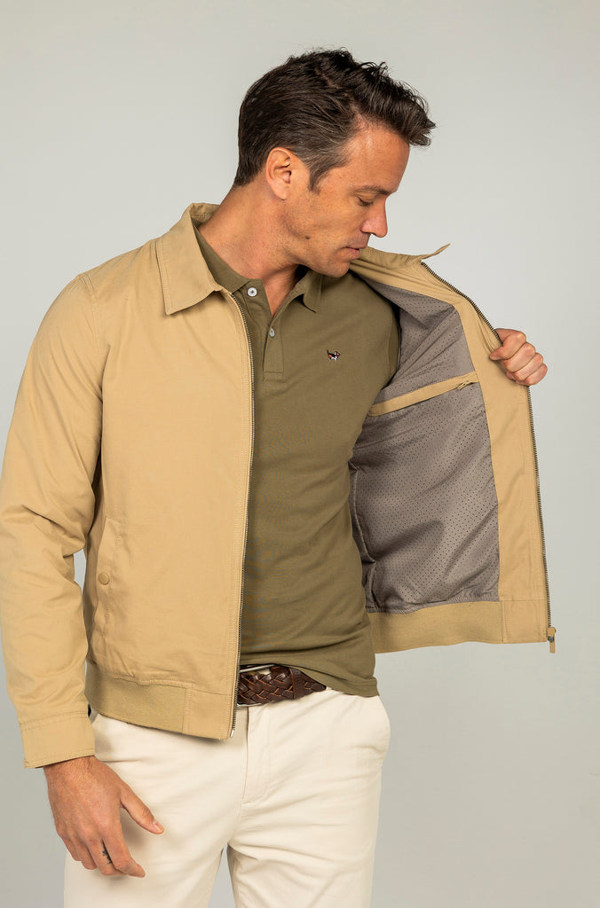 Chaqueta Harrison Camel