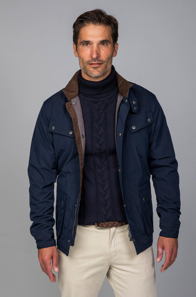 Deportiva Barbour Ajustable Marino