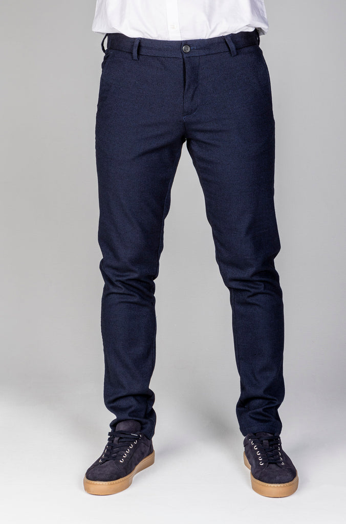 Pantalón Chino Jogger Espiga Marino