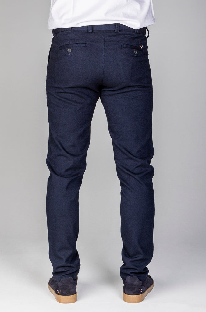 Pantalón Chino Jogger Espiga Marino