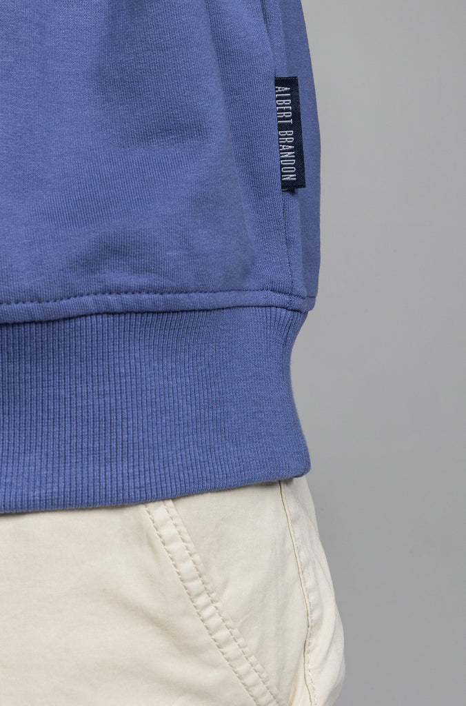 Sudadera Towel Azul Medio Beagle Relieve