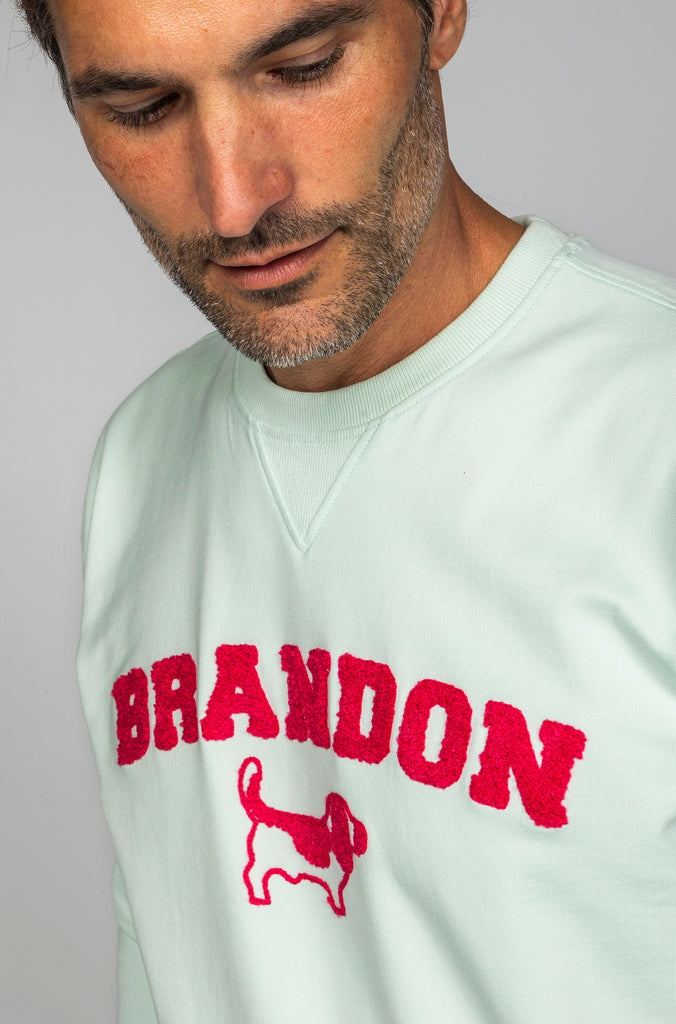 Sudadera Aqua Brandon Club Azul Turquesa