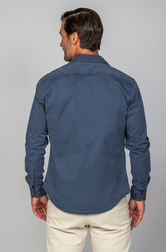 Sobrecamisa Icaria Garment Dyed Índigo