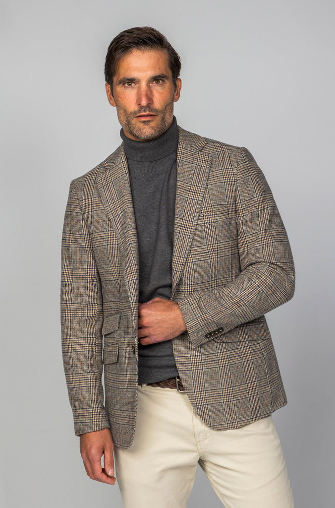 Americana Toscana Cuadros Beige