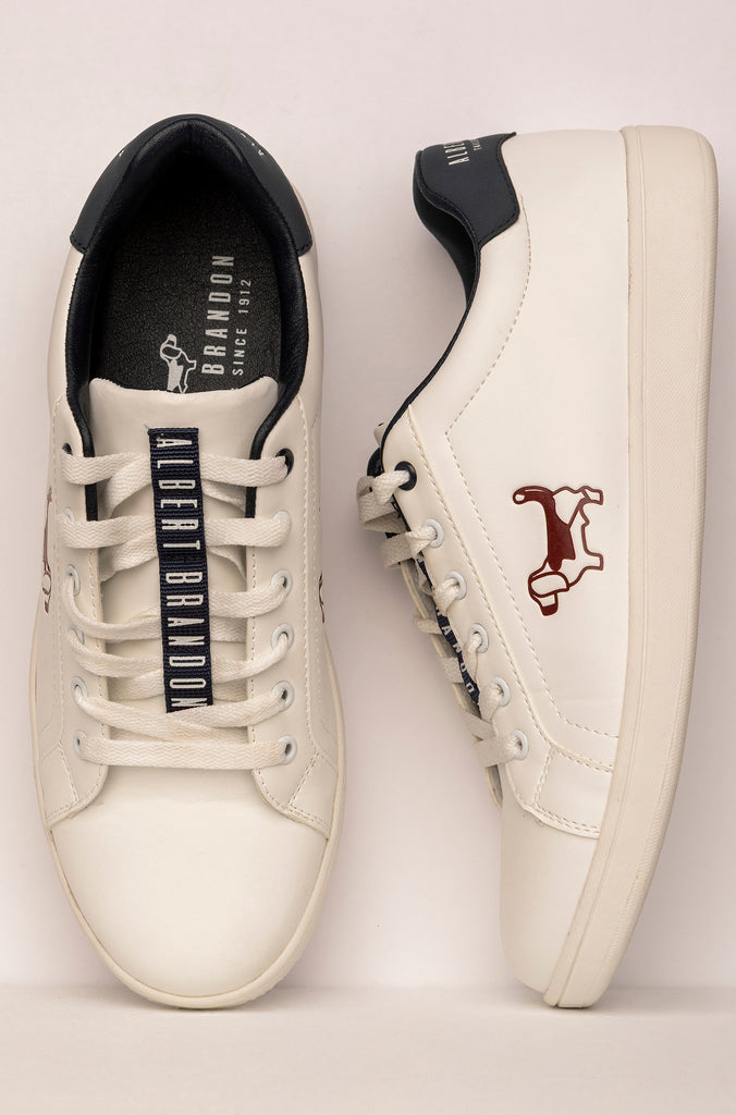 ZAPATILLA TENIS BLANCA ALBERT BRANDON