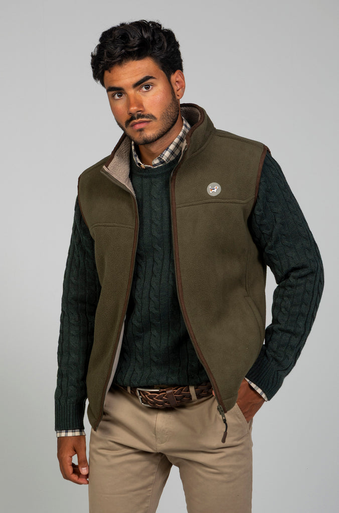 Chaleco Polar Verde