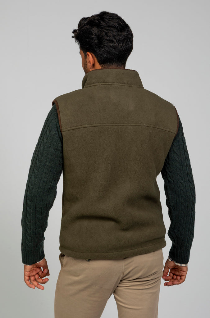 Chaleco Polar Verde
