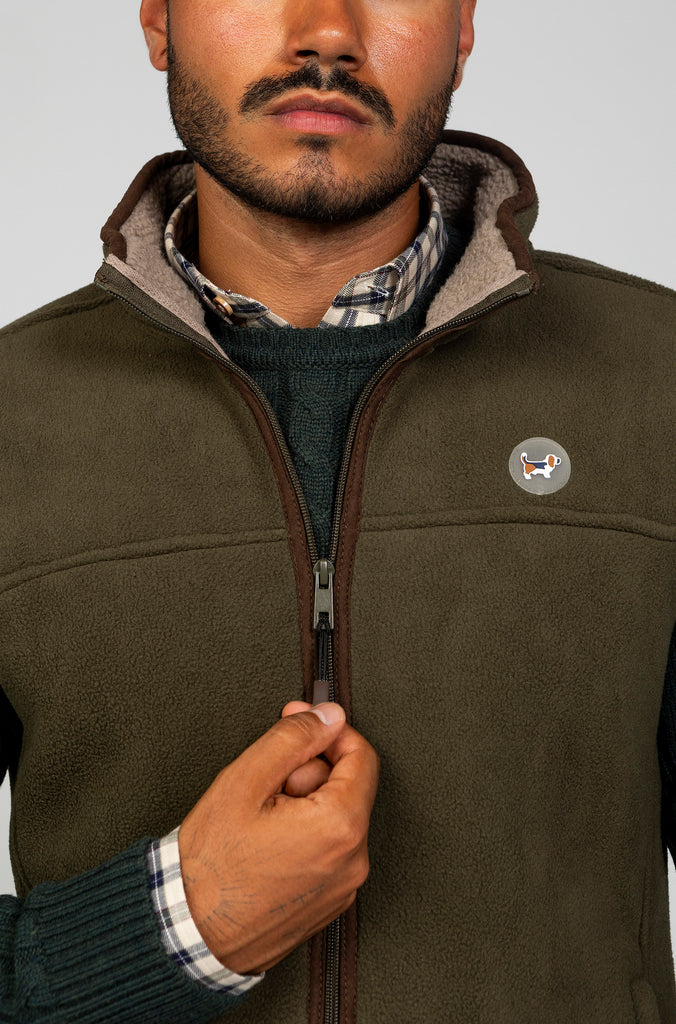 Chaleco Polar Verde