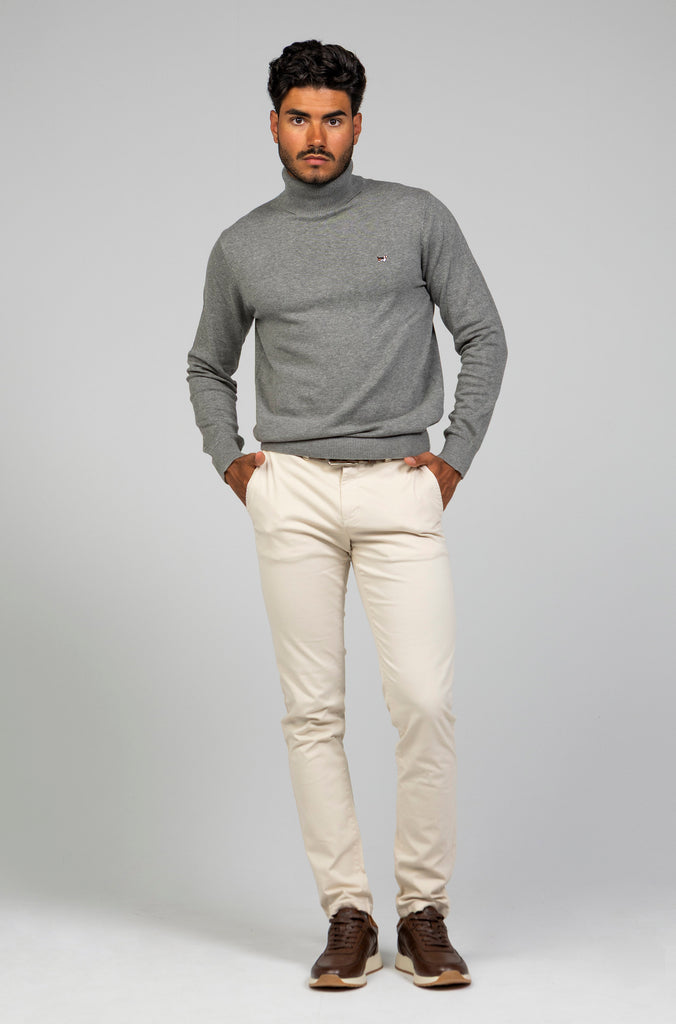 Pantalón Chino Regular Piedra