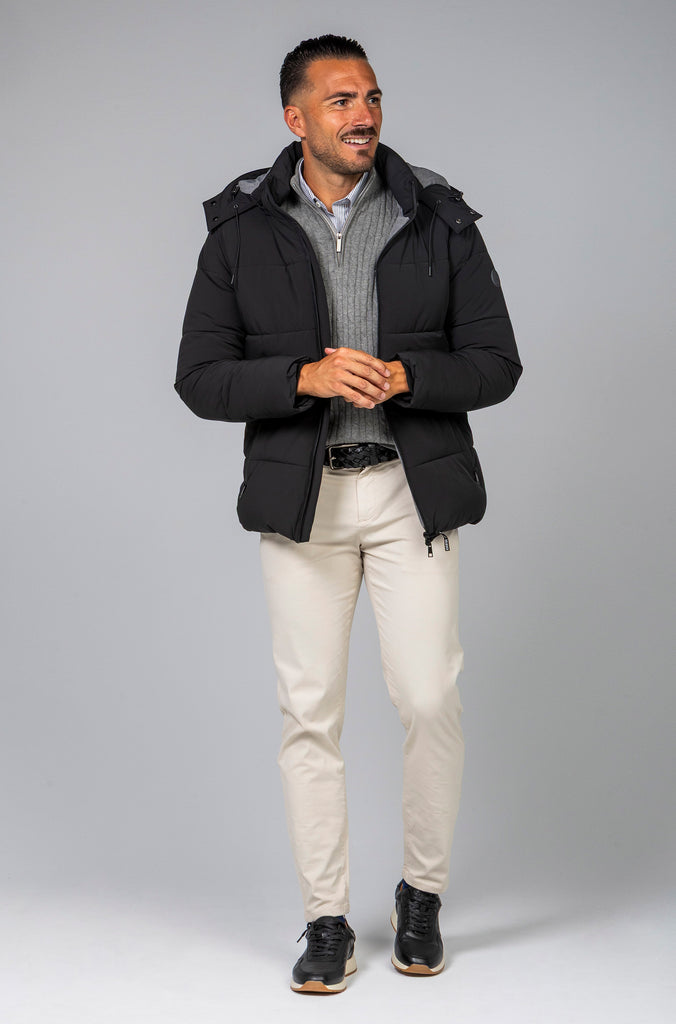 Parka Acolchada Arrow Negra