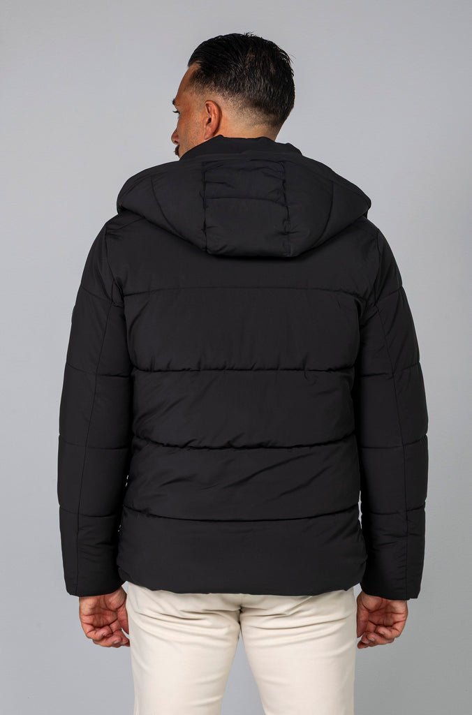 Parka Acolchada Arrow Negra