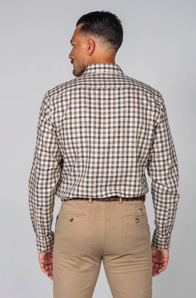 Pantalón Chino Regular Beig