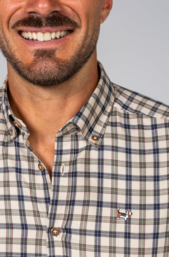 Camisa Viella Twill Beig