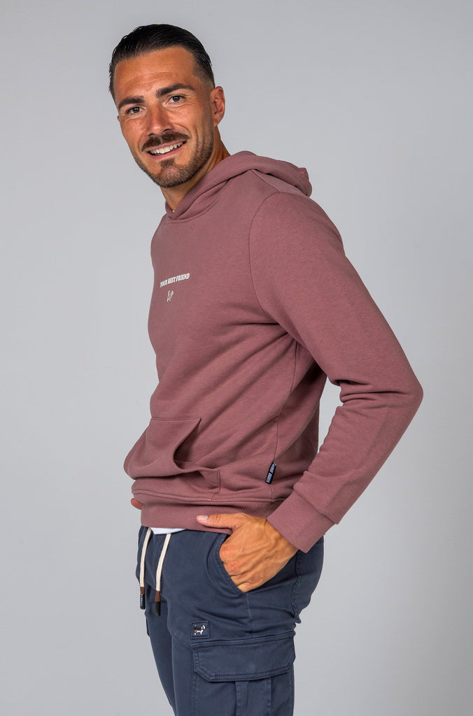 Sudadera Praga Color Burdeos