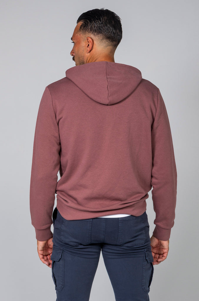 Sudadera Praga Color Burdeos