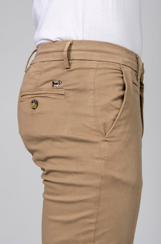 Pantalón Chino Regular Beig