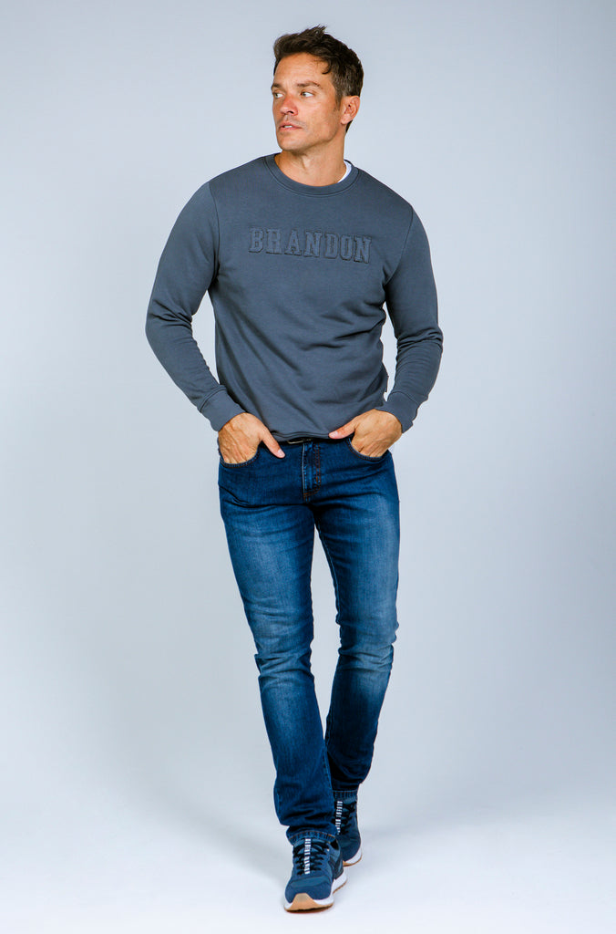 Sudadera Bergen Gris Plomo