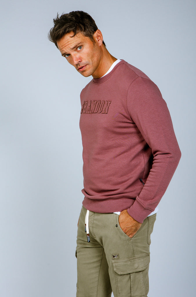 Sudadera Bergen Burdeos