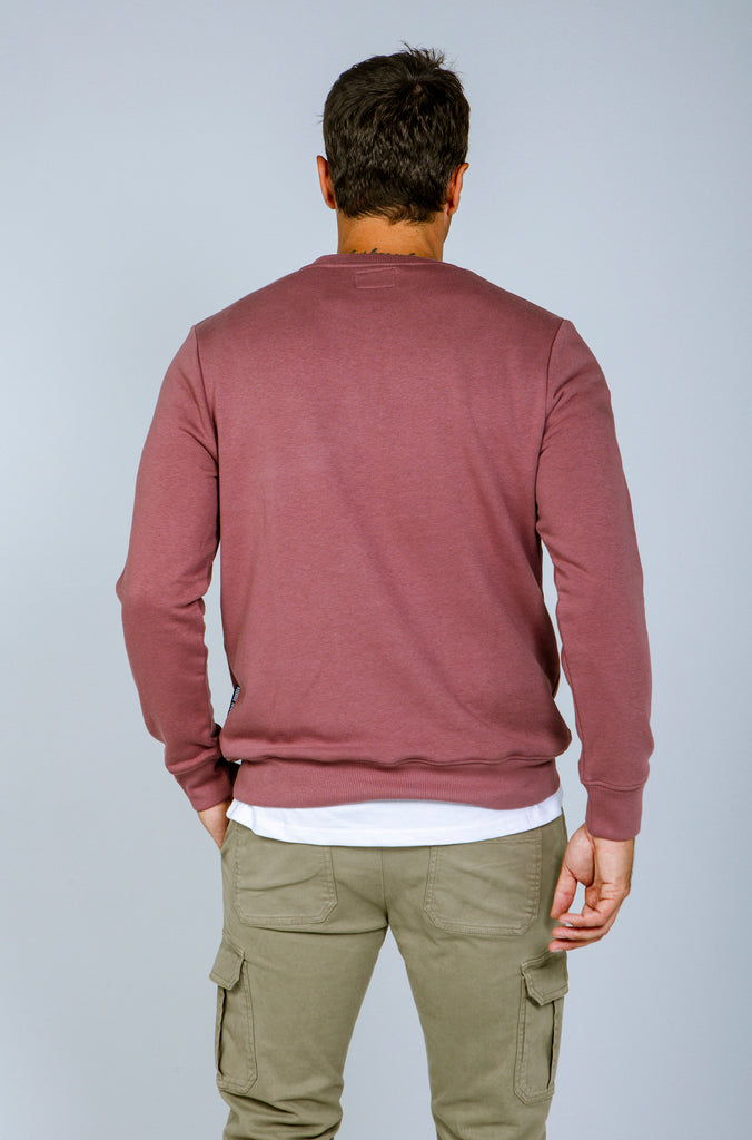 Sudadera Bergen Burdeos
