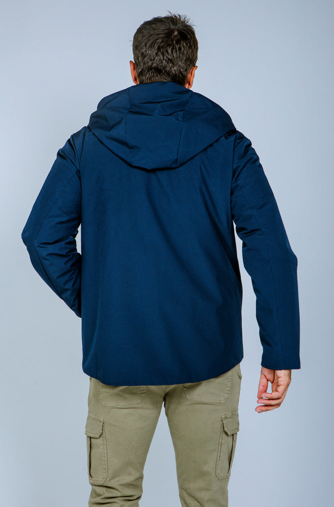 Parka Técnica Dream Con Capucha Marino