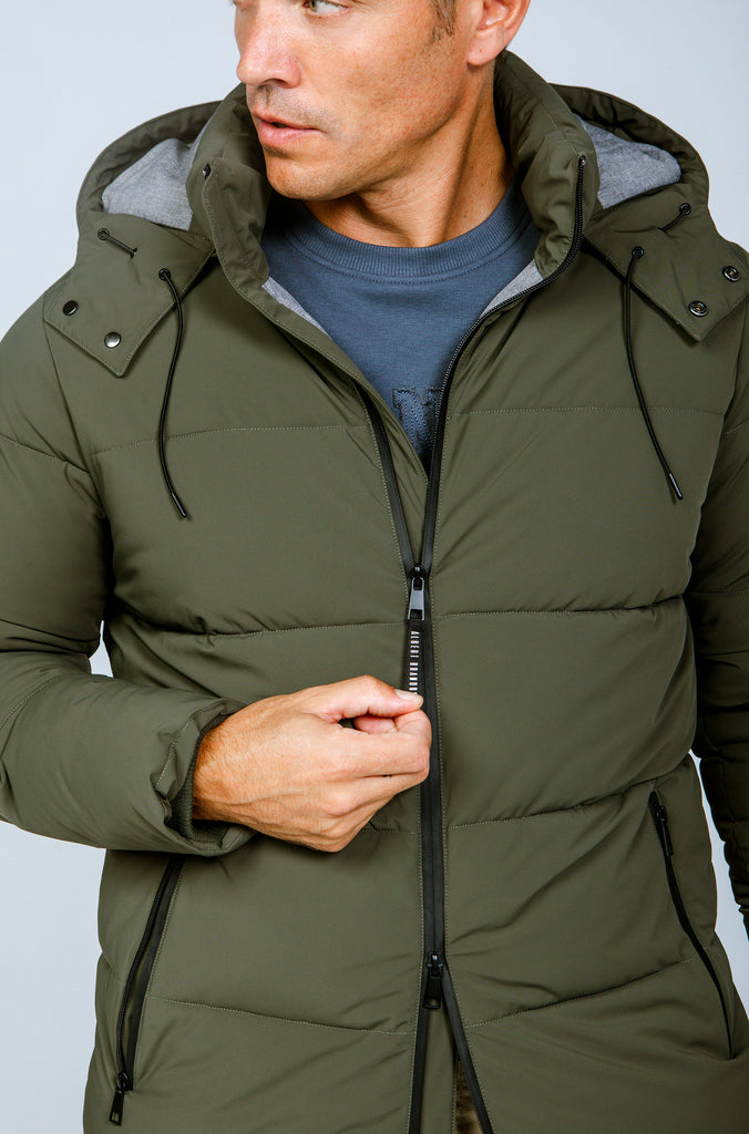 Parka Acolchada Arrow Verde Medio