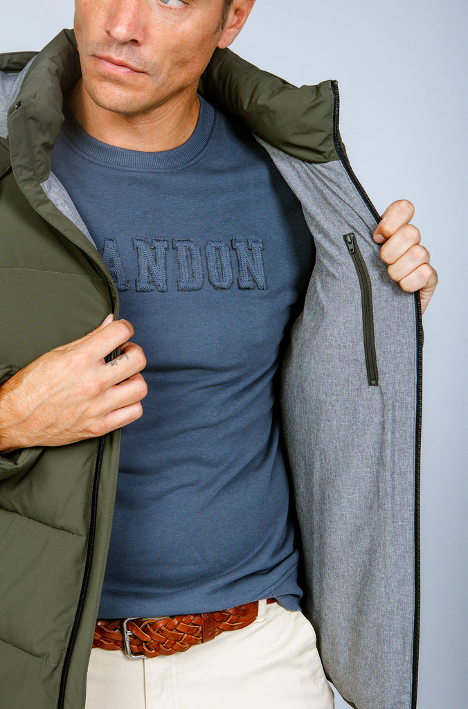 Parka Acolchada Arrow Verde Medio