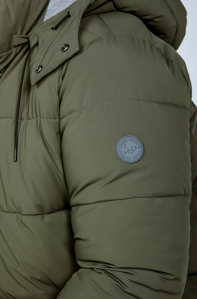 Parka Acolchada Arrow Verde Medio