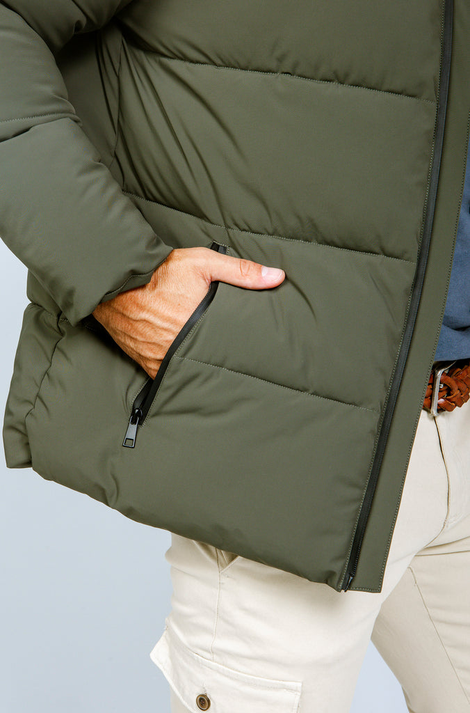 Parka Acolchada Arrow Verde Medio