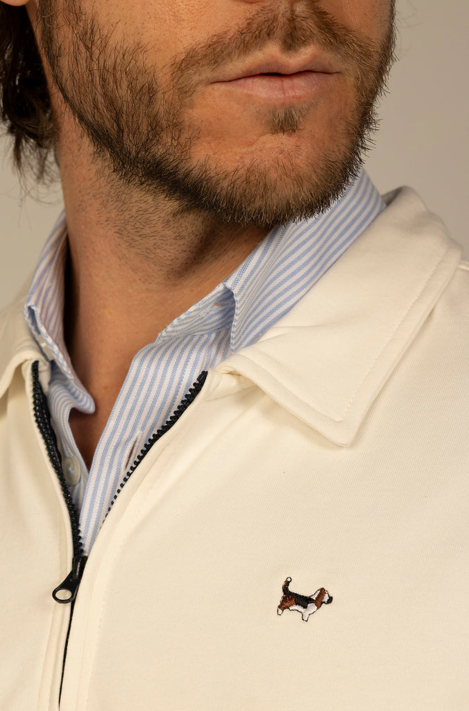 Sudadera Media Cremallera Off White