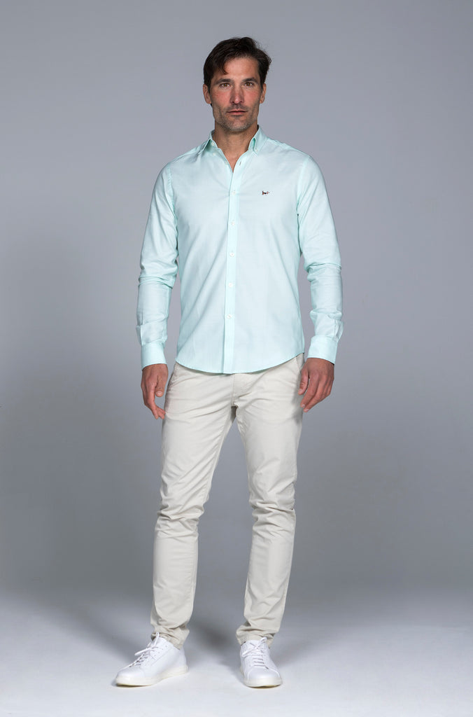 Camisa Minioxford Yale Verde Palo