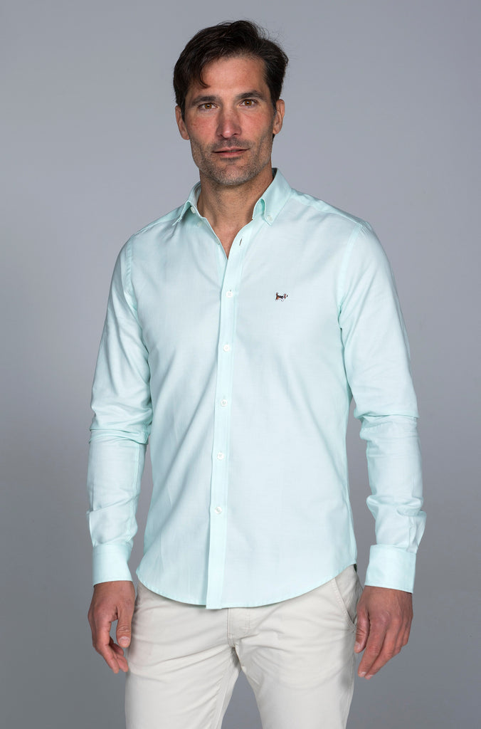 Camisa Minioxford Yale Verde Palo