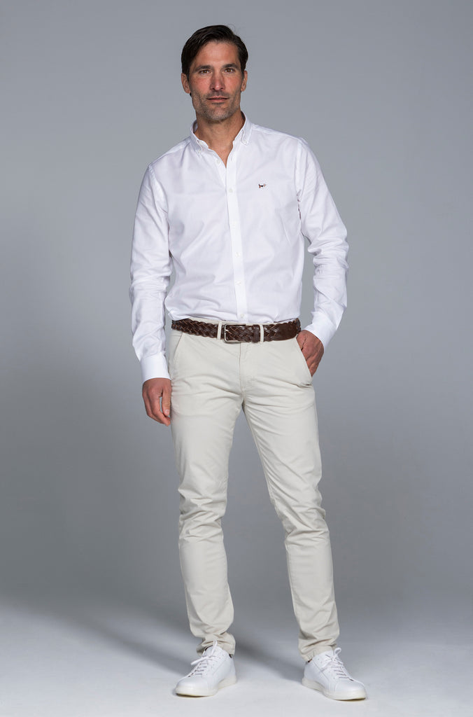 Camisa Minioxford Yale Blanco