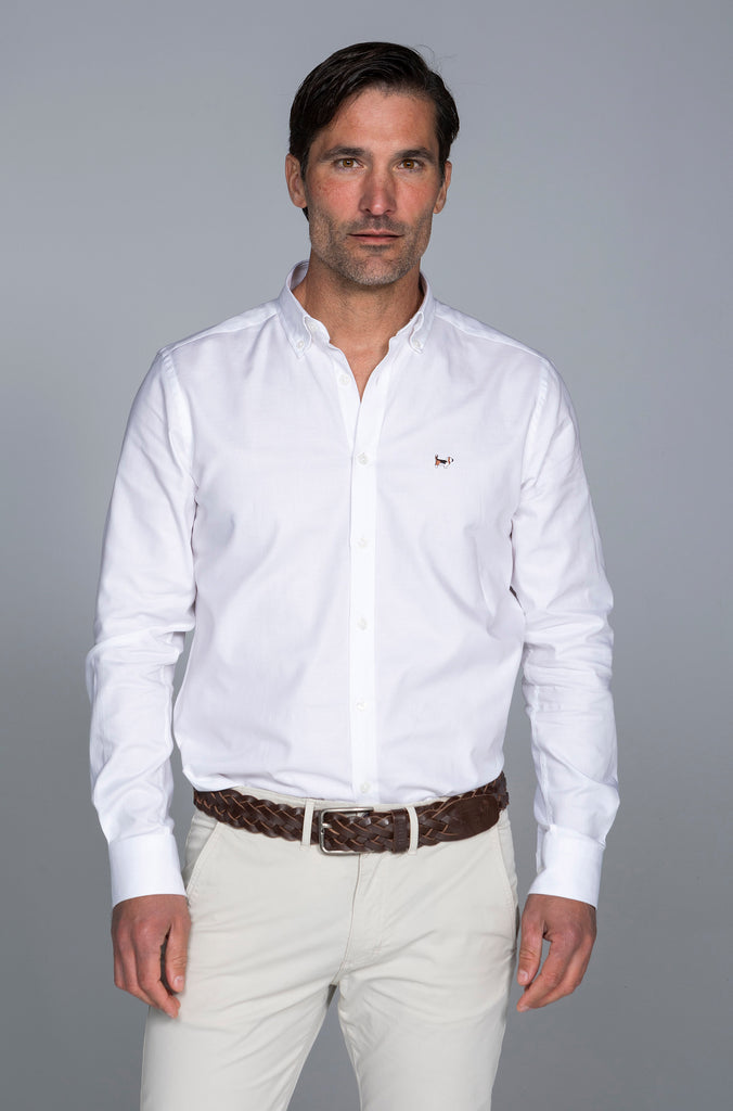 Camisa Minioxford Yale Blanco