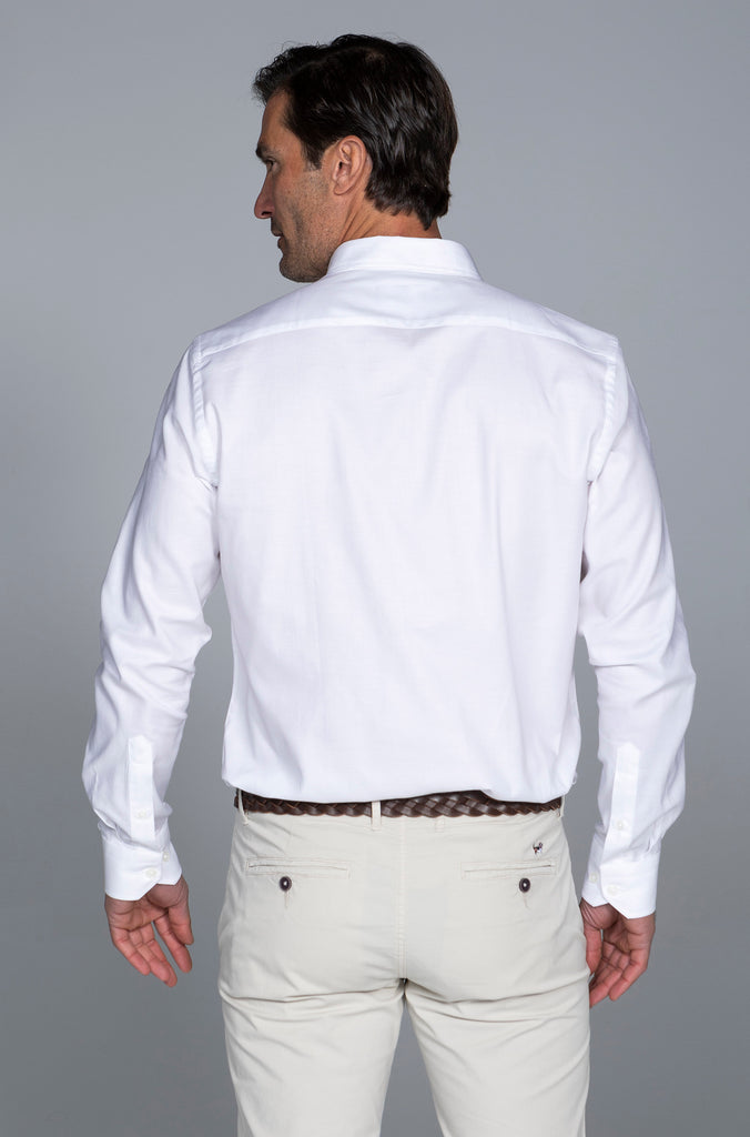 Camisa Minioxford Yale Blanco