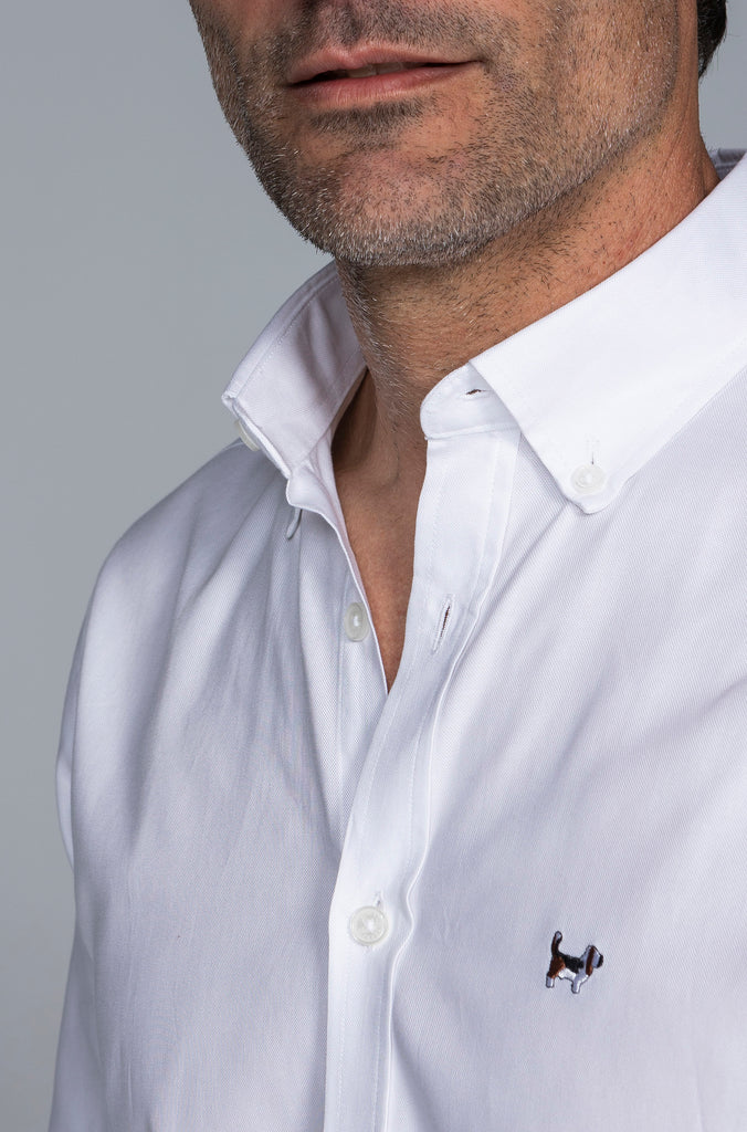 Camisa Minioxford Yale Blanco