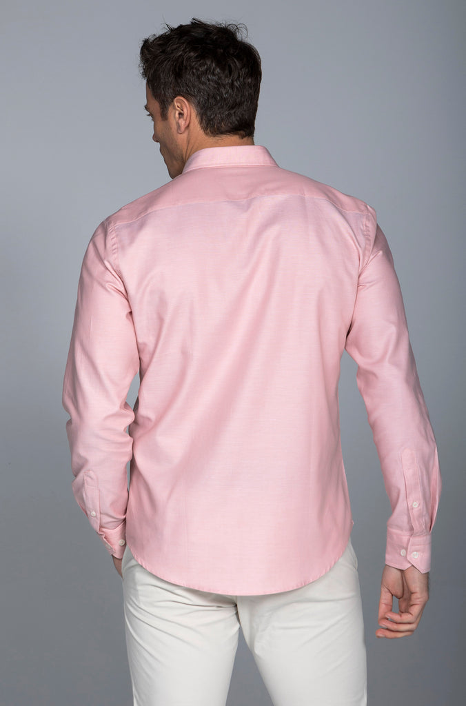 Camisa Minioxford Yale Salmon empolvado