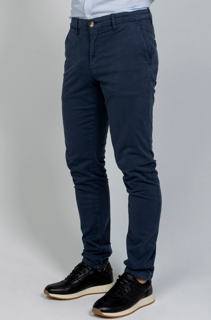 Pantalón Chino Custom Marino