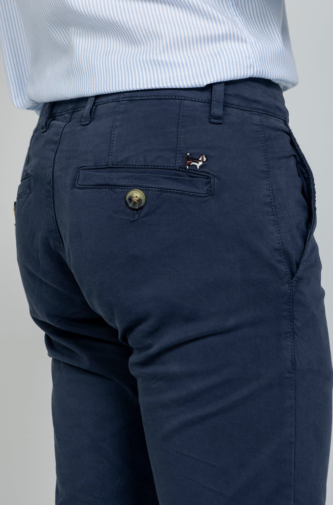 Pantalón Chino Custom Marino