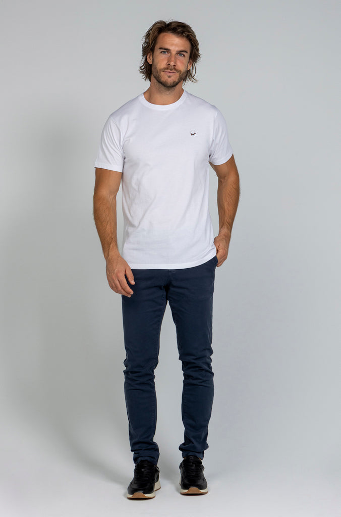 Pack camisetas básicas blanca y marino