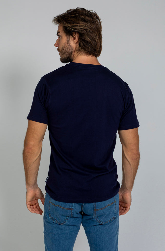 Pack camisetas básicas blanca y marino