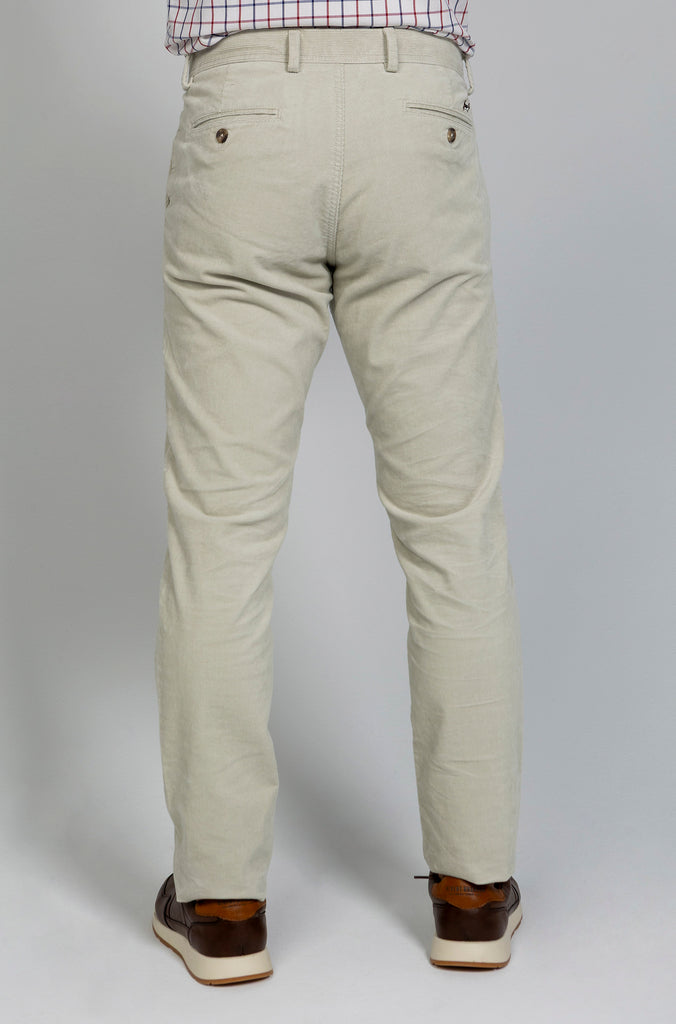 Pantalón Micropana Elástico Piedra