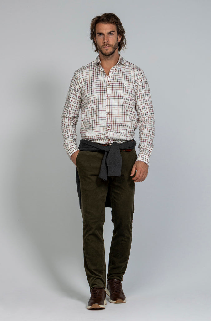 Pantalón Micropana Elástico Verde