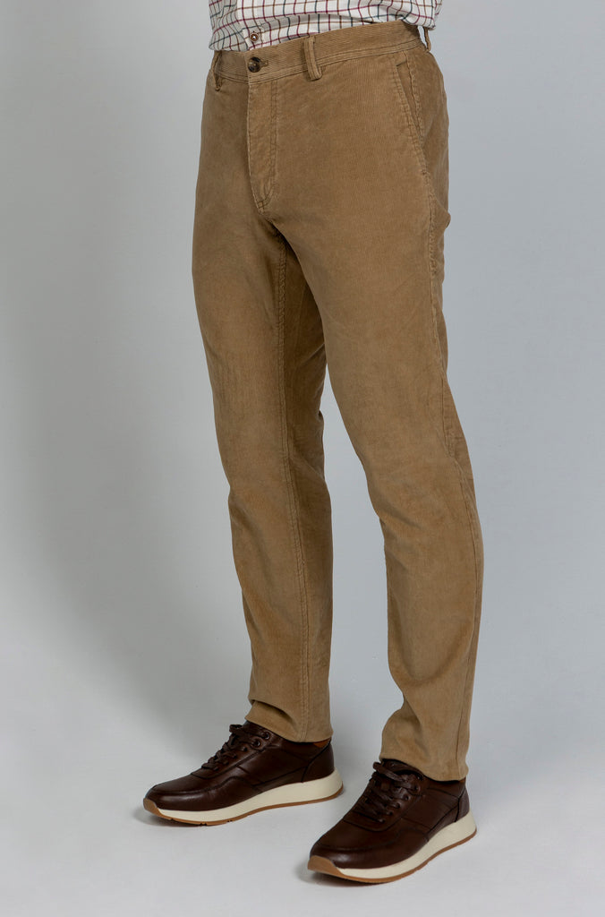 Pantalón Micropana Elástico Camel