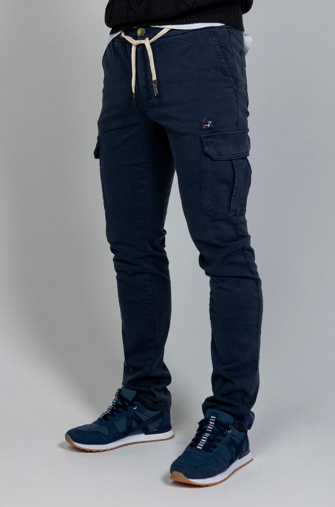 Pantalón Jogger Cargo Marino