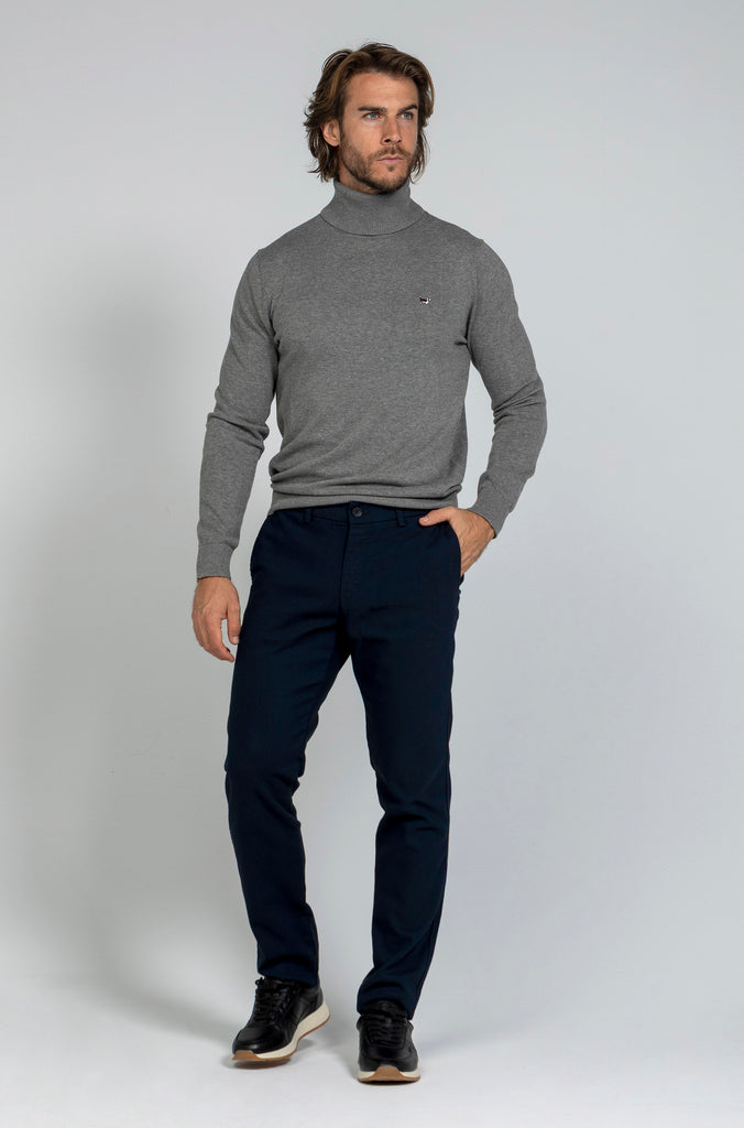 Pantalón Jogger Elástico Espiga Marino