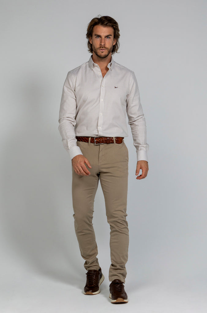 Pantalón Chino Custom Camel