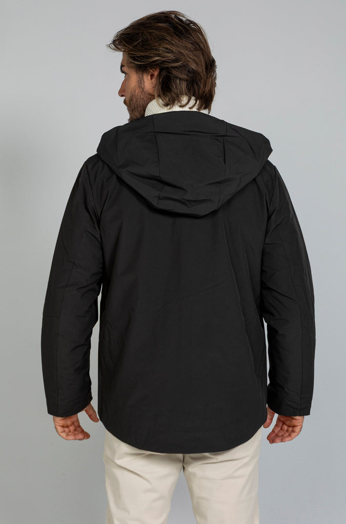 Parka Técnica Dream Con Capucha Negra